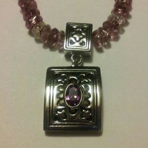 Lady Remington Purple Necklace